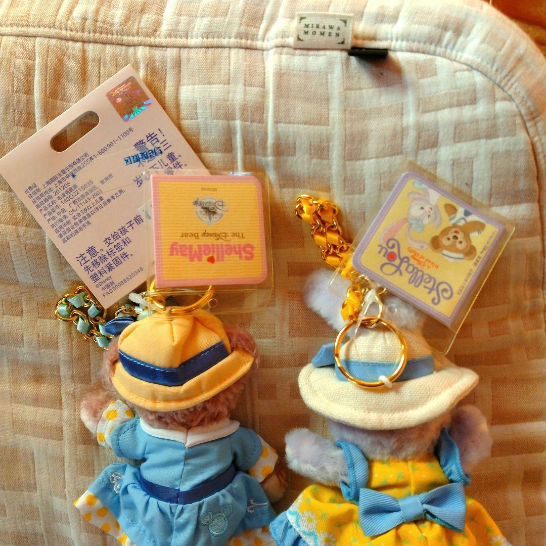 上海ディズニーステラルー、シェリーメイぬいぐるみキーチェーン