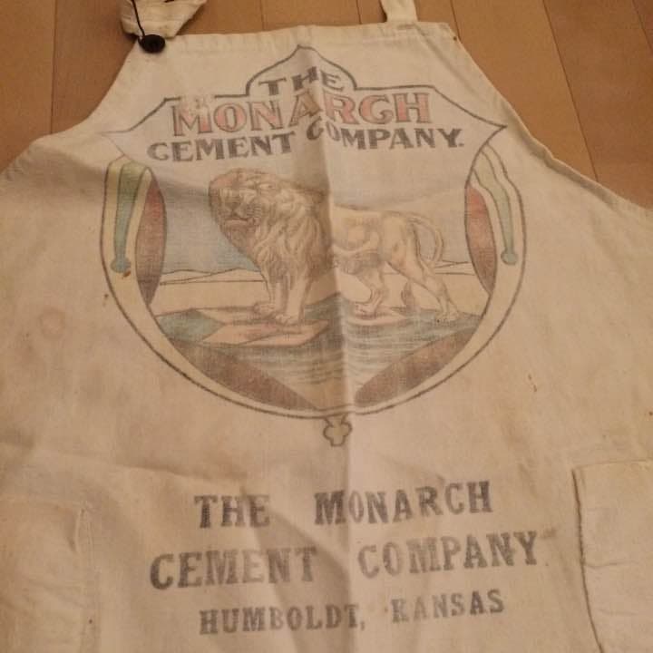 お値下げ。アンティーク エプロン