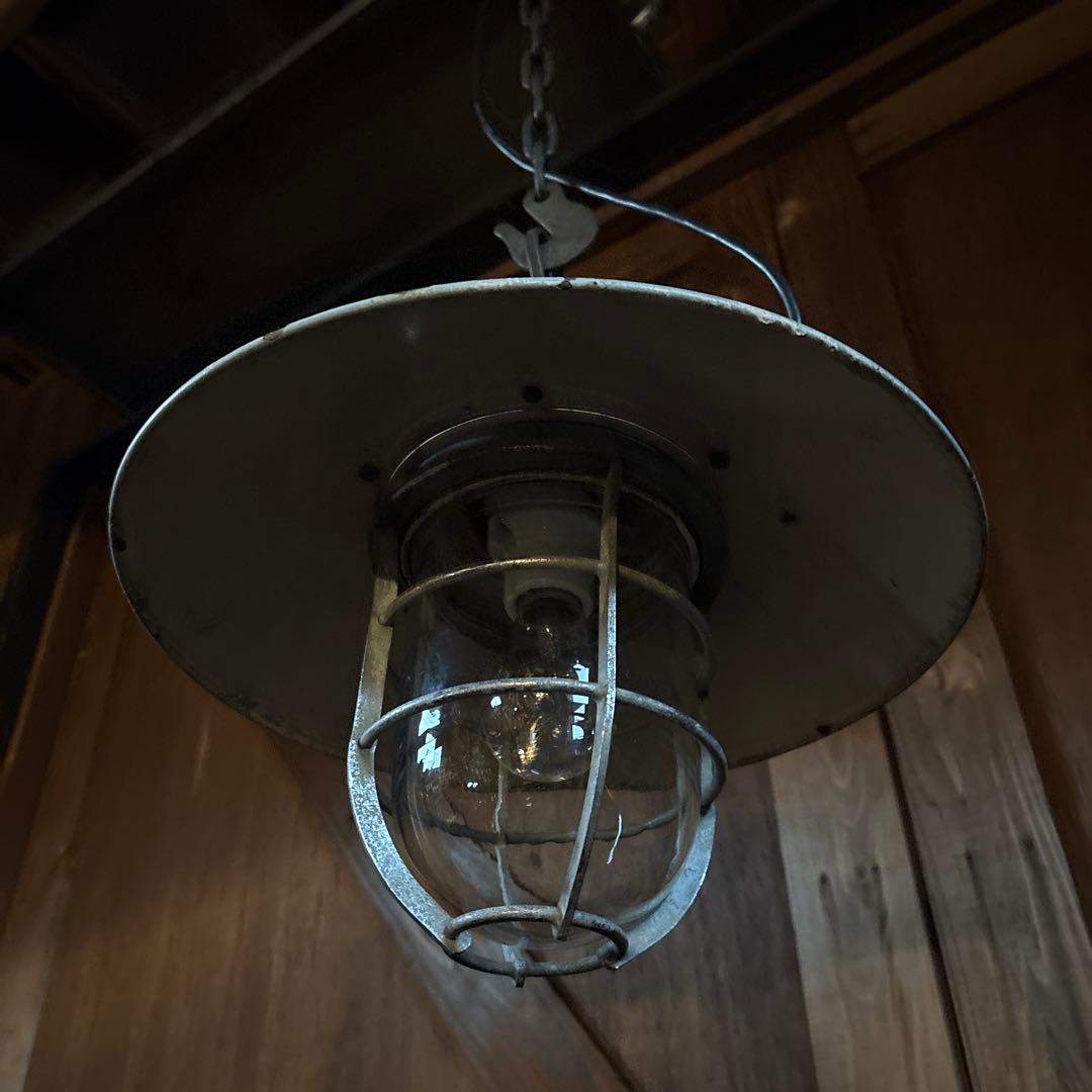 インダストリアル　ビンテージ　ランプ　1123