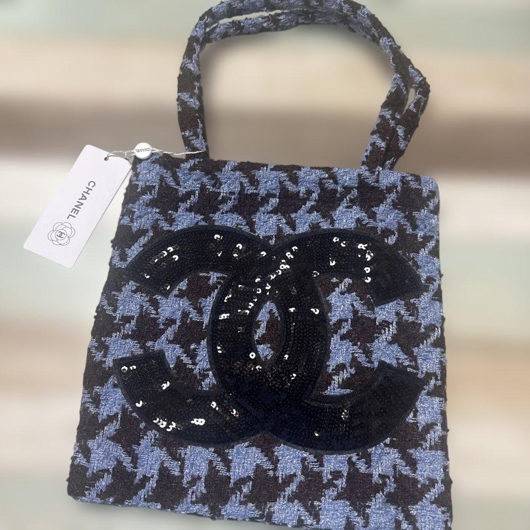 CHANEL ハウンドトゥーストートバッグ &コインケース ノベルティ