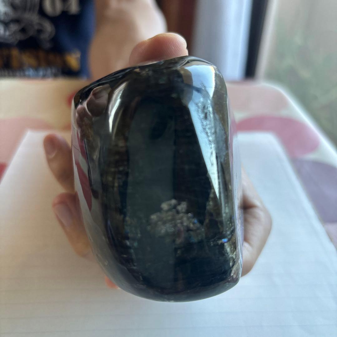 ラブラドライト 約1kg 鑑賞石 原石 自然石 鉱物 水石 誕生石 宝石 鉱石