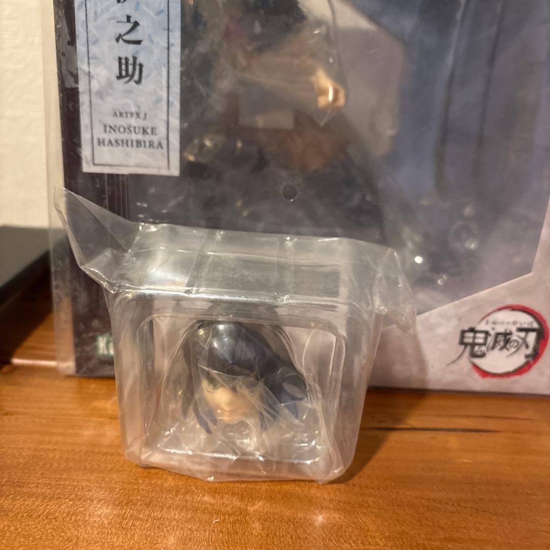 ARTFX J 鬼滅の刃　煉獄、炭治郎、伊之助　善逸　顔替パーツ付き　4体セット