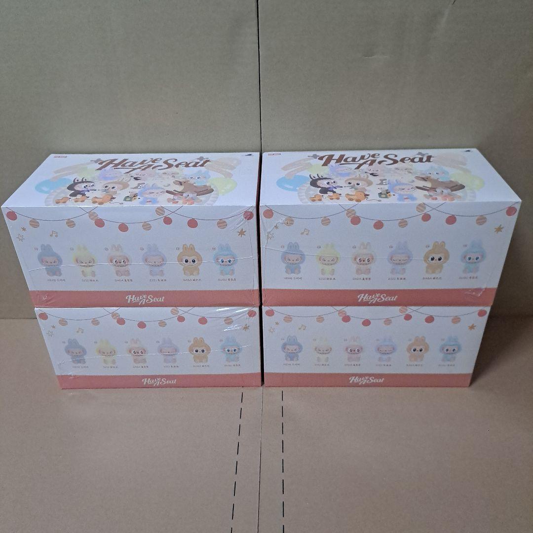 THE MONSTERS Have A Seat ラブブ アソート 4箱 POP MART（ポップマート） 【正規品・即発送】 THE MONSTERS Have a