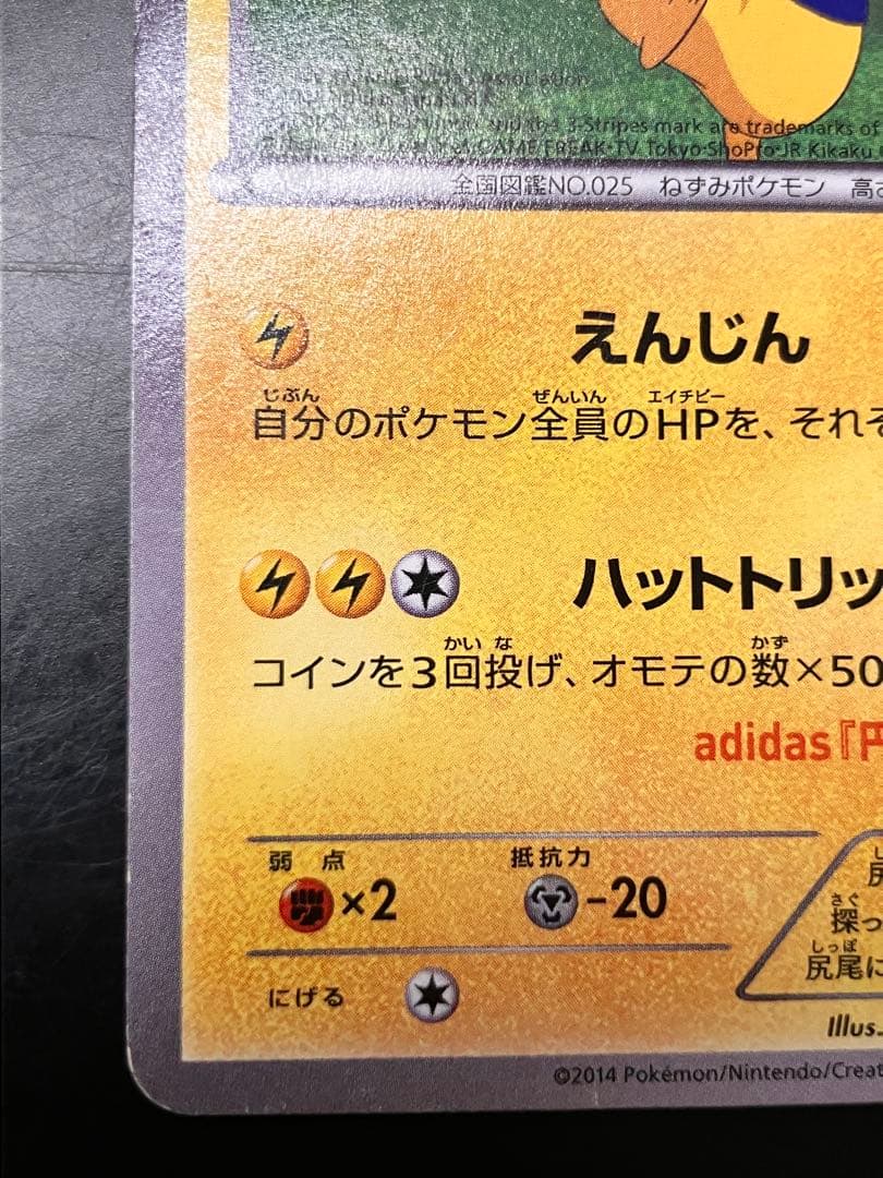 日本代表のピカチュウ：ポケモンNewモン! Book付録 PROMO XYシリ