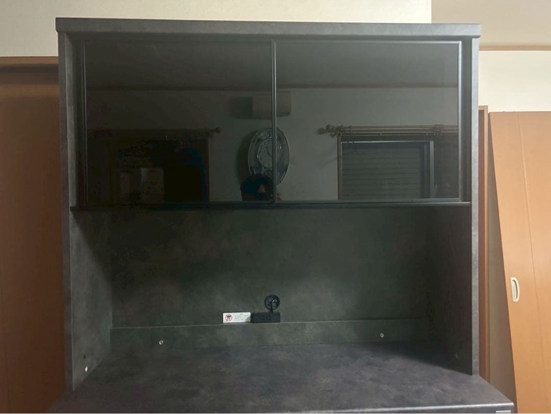 Pamouna（パモウナ）EC 食器棚 引き戸タイプ セラミカネロ 幅120cm