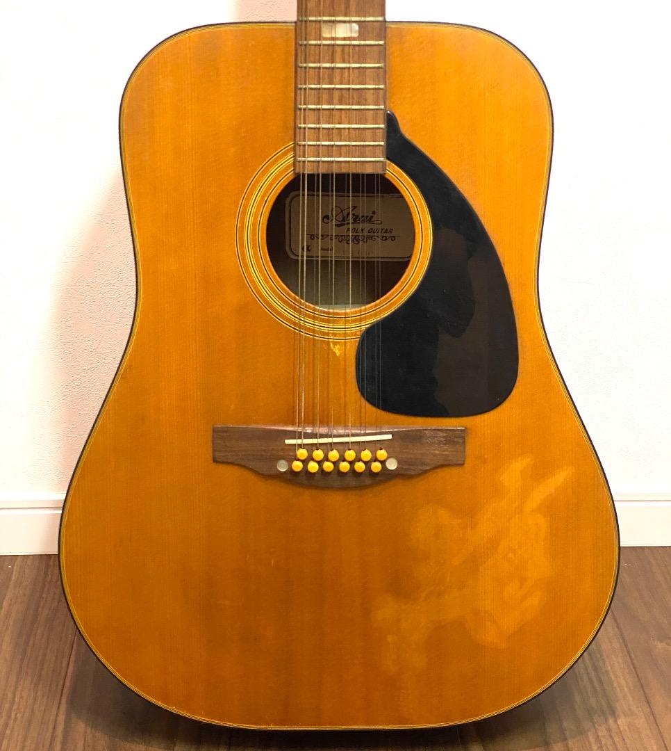 送料込み】Arai 12弦 アコースティック ギター W100 - メルカリ