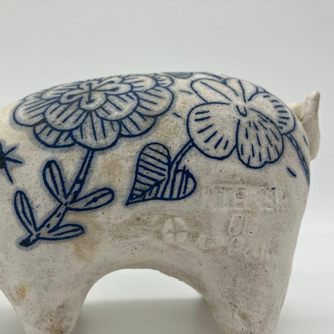 鹿児島睦　ブタ　置物