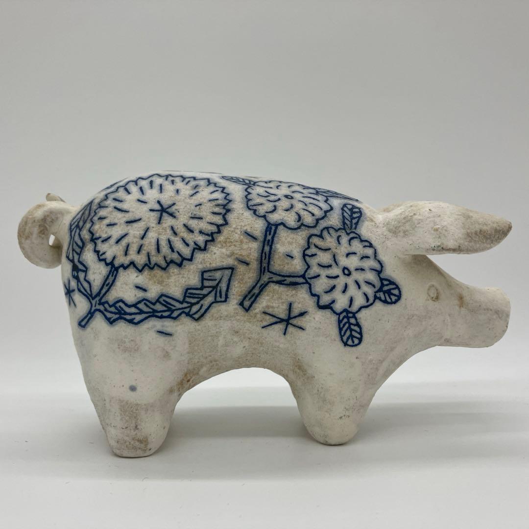鹿児島睦　ブタ　置物
