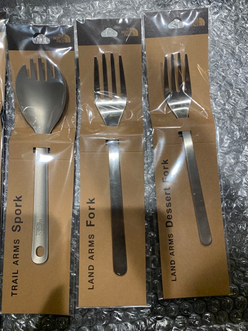 定価11550円　ノースフェイス　箸　スプーン　ナイフ　フォーク　バラ売りも可能