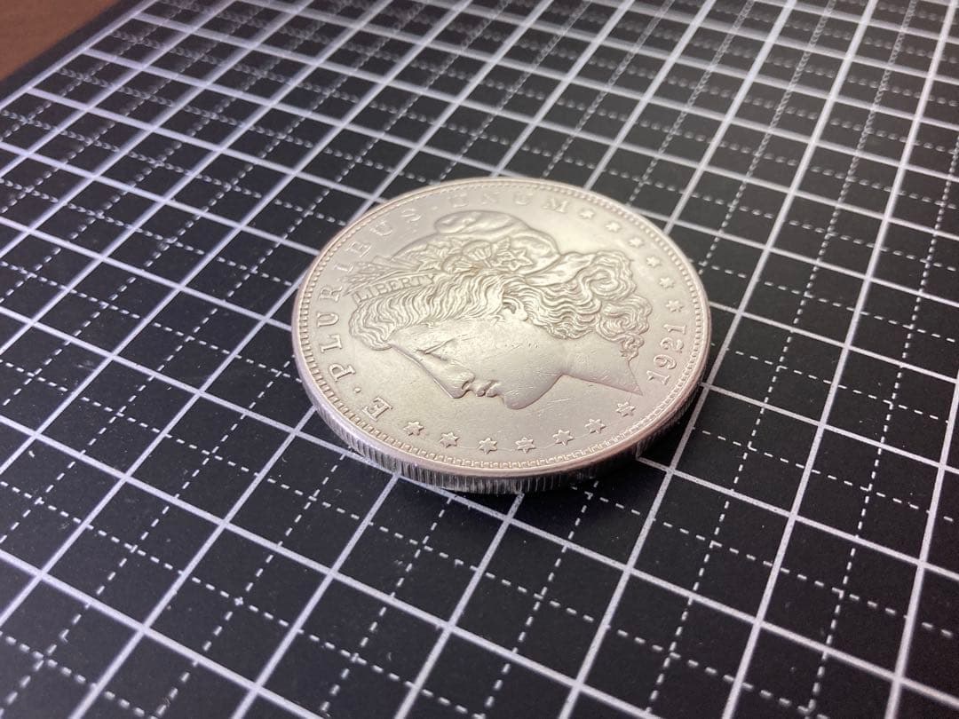 【アメリカ】モルガンダラー1ドル銀貨(1921年)
