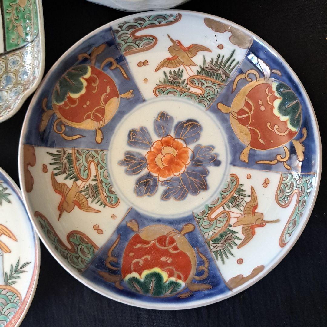 ご成約者様専用」です。 ご注意ください。「古伊万里色絵皿の競演