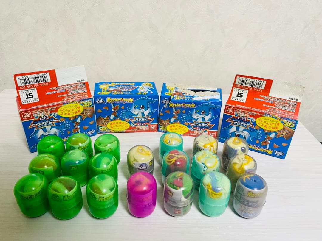 デジモンアドベンチャー　02 ワンダーカプセル 当時物 未開封品あり　レトロ