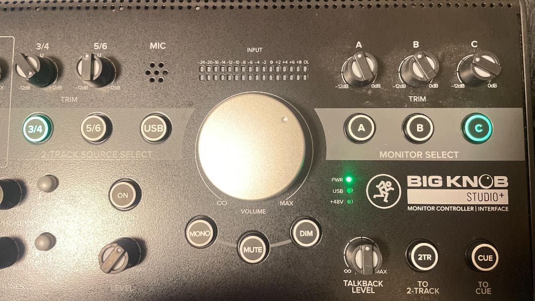 Mackie Big Knob Studio+ マッキー ビッグノブ スタジオ