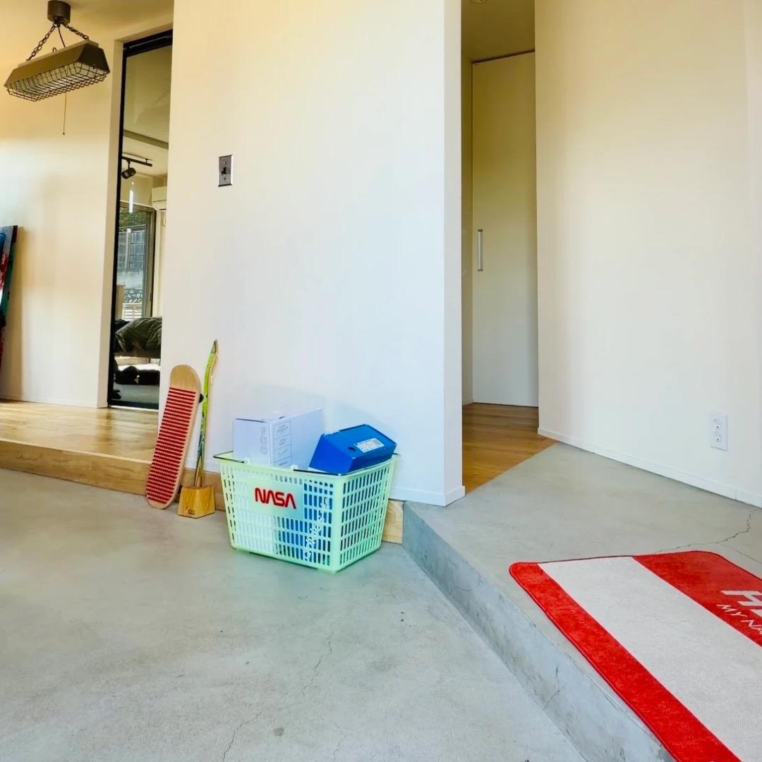 蓄光 × NASA。ずるいショッピングバスケット。 アメリカ業務用 暗闇で光る！