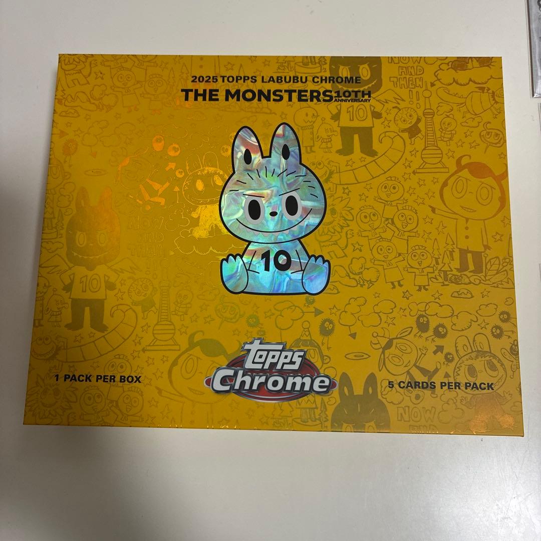 2025 Topps Chrome Labubu ラブブ トレカ 緑 - メルカリ