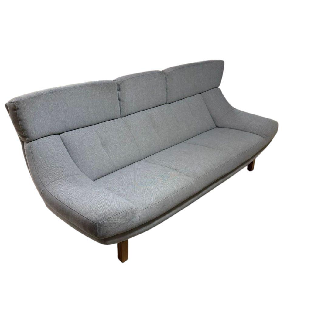 カリモク UU4603/UU4653 3人掛け　布ファブリックソファ