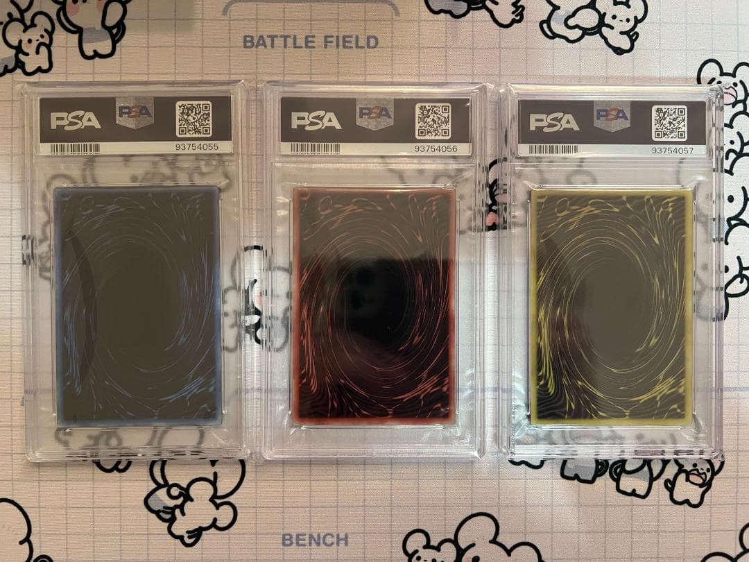 PSA10 3連番 三幻神 スペシャルカードセット ステンレス 遊戯王 25th