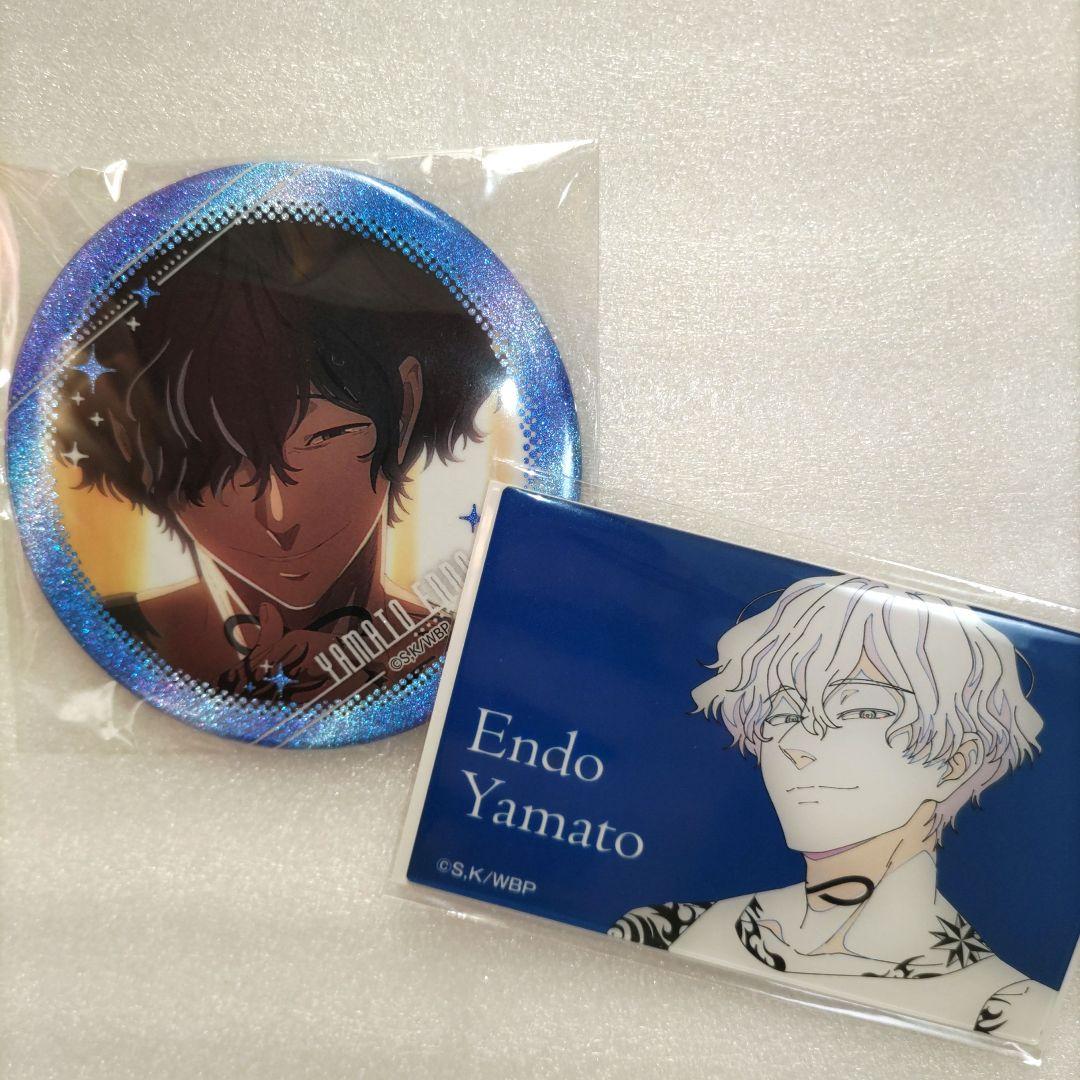 WINDBREAKER【棪堂哉真斗】グリッター缶バッジ アクリルカード - メルカリ