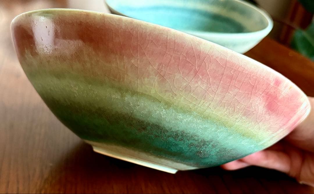 【希少】大鉢　ボウル　器　2点セット　大渕由香里　作品