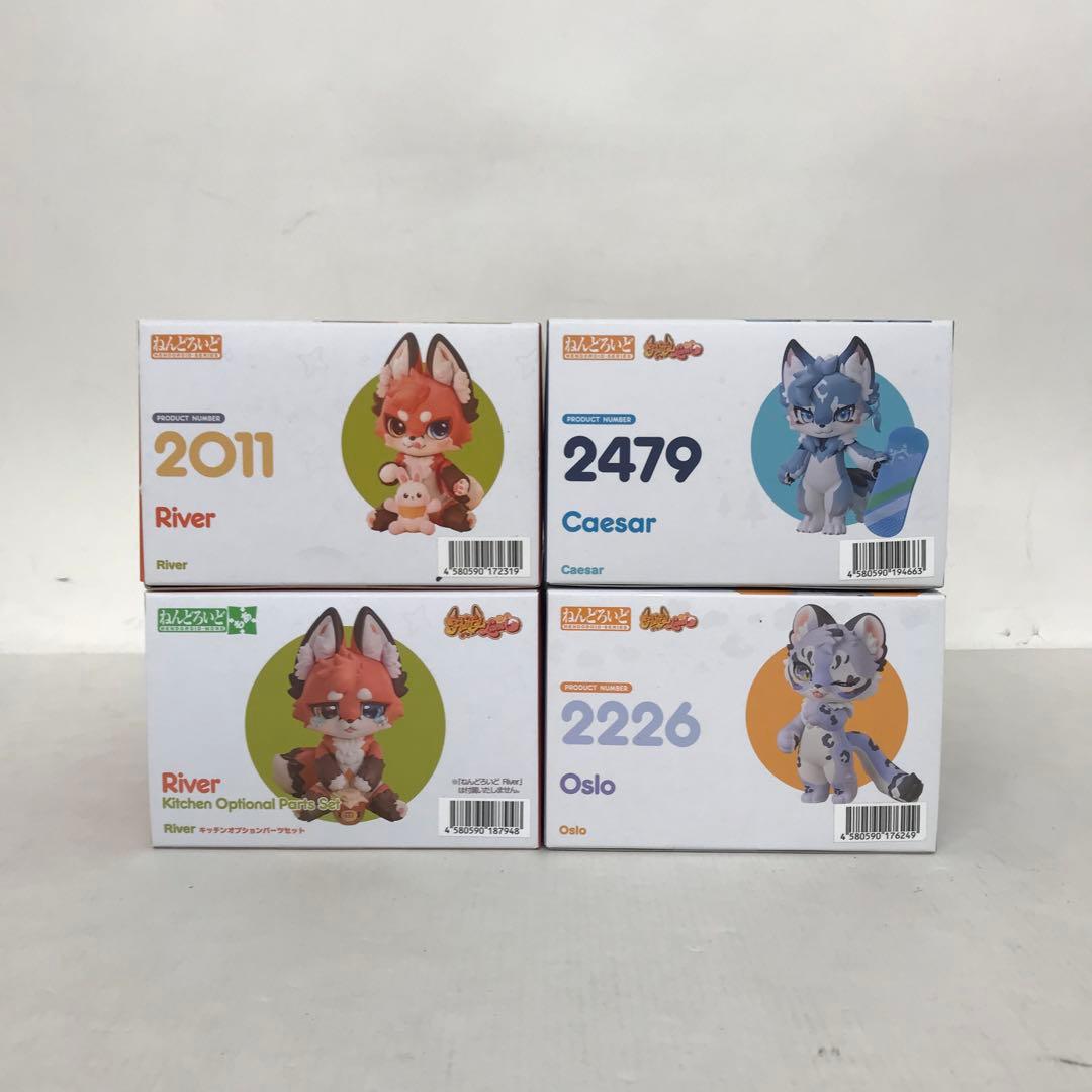 グッドスマイルカンパニー ねんどろいど FLUFFY LAND 4種セット