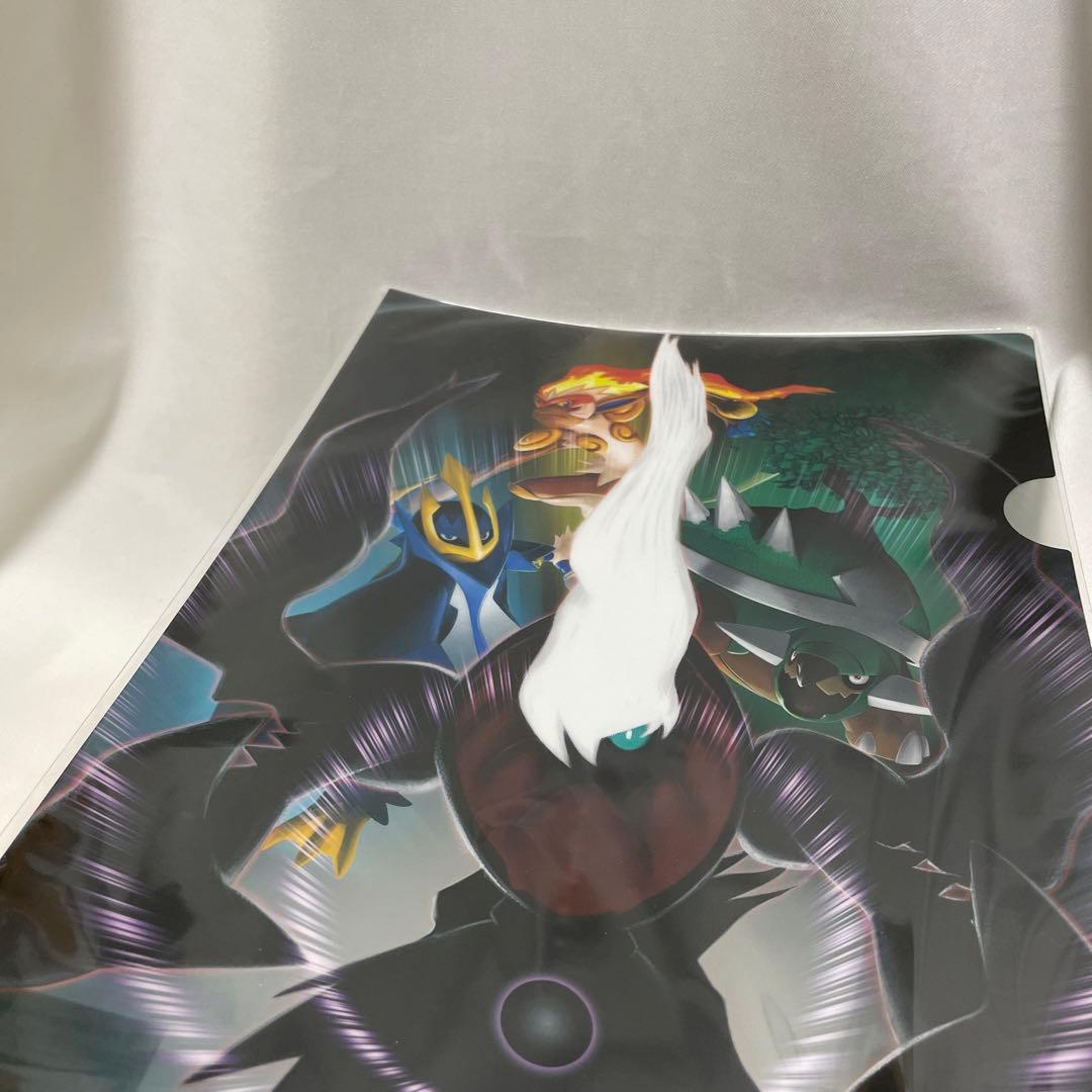 ポケモンセンター　ダークライ　エンペルト　ゴウカザル　ドダイトス　クリアファイル