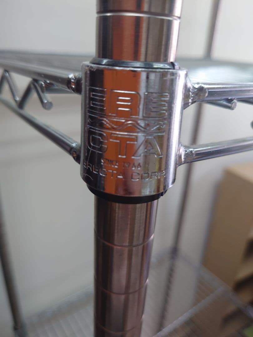 lavaccaERECTAシェルフ スチールラック 4段 メタル製