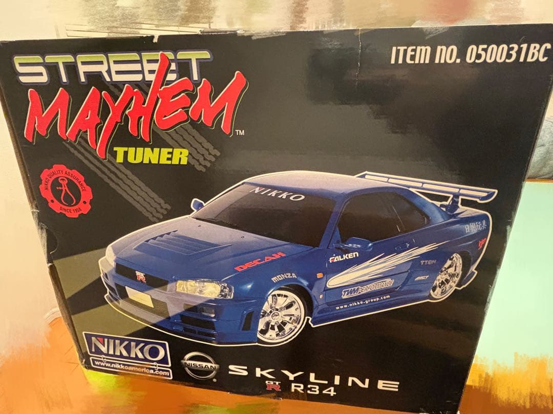 NIKKO 1/5 NISSAN スカイライン GTR R34 巨大ラジコン - メルカリ