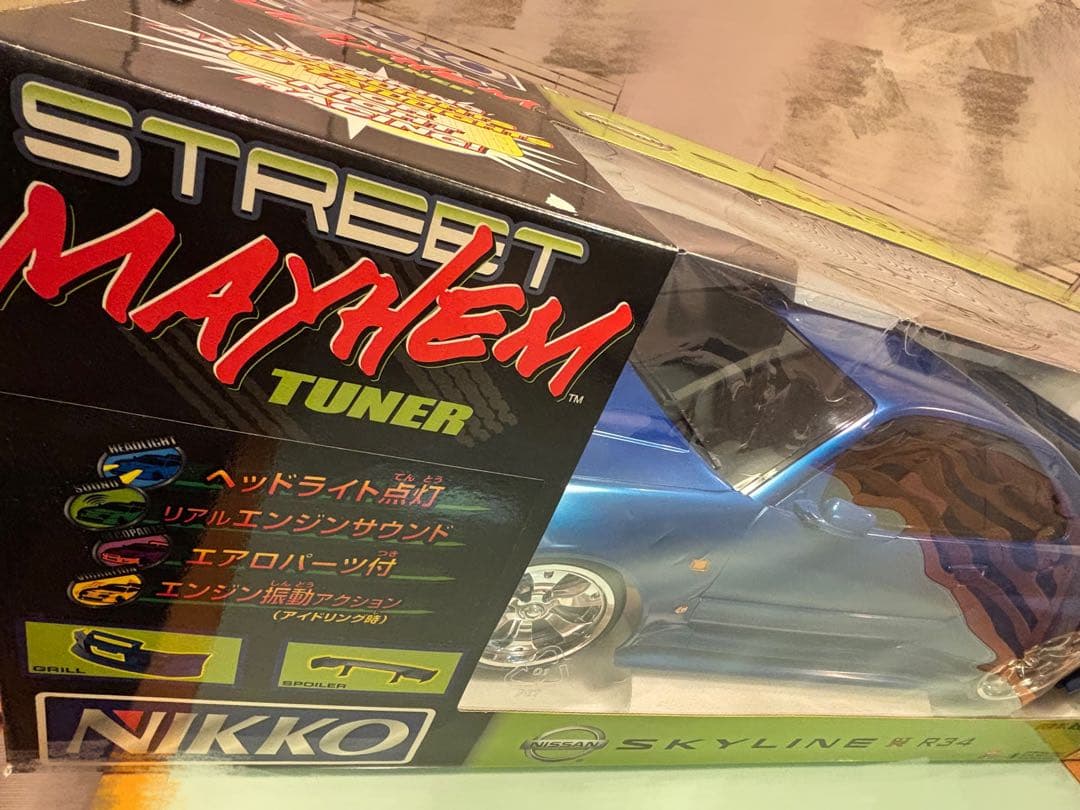NIKKO 1/5 NISSAN スカイライン GTR R34 巨大ラジコン - メルカリ