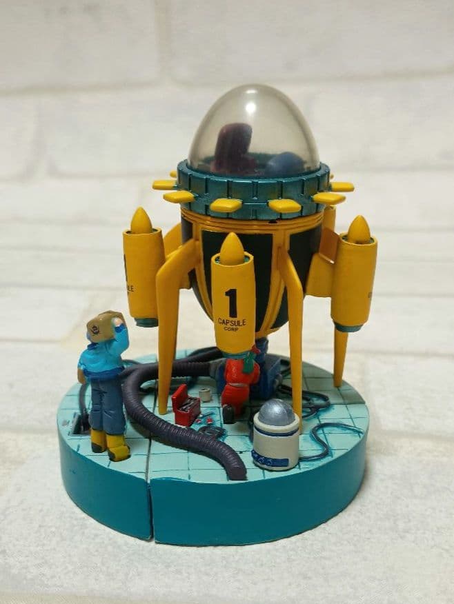 ドラカプ　ボーナスパーツ タイムマシン　ブルマ ＆ トランクス　ドラゴンボール