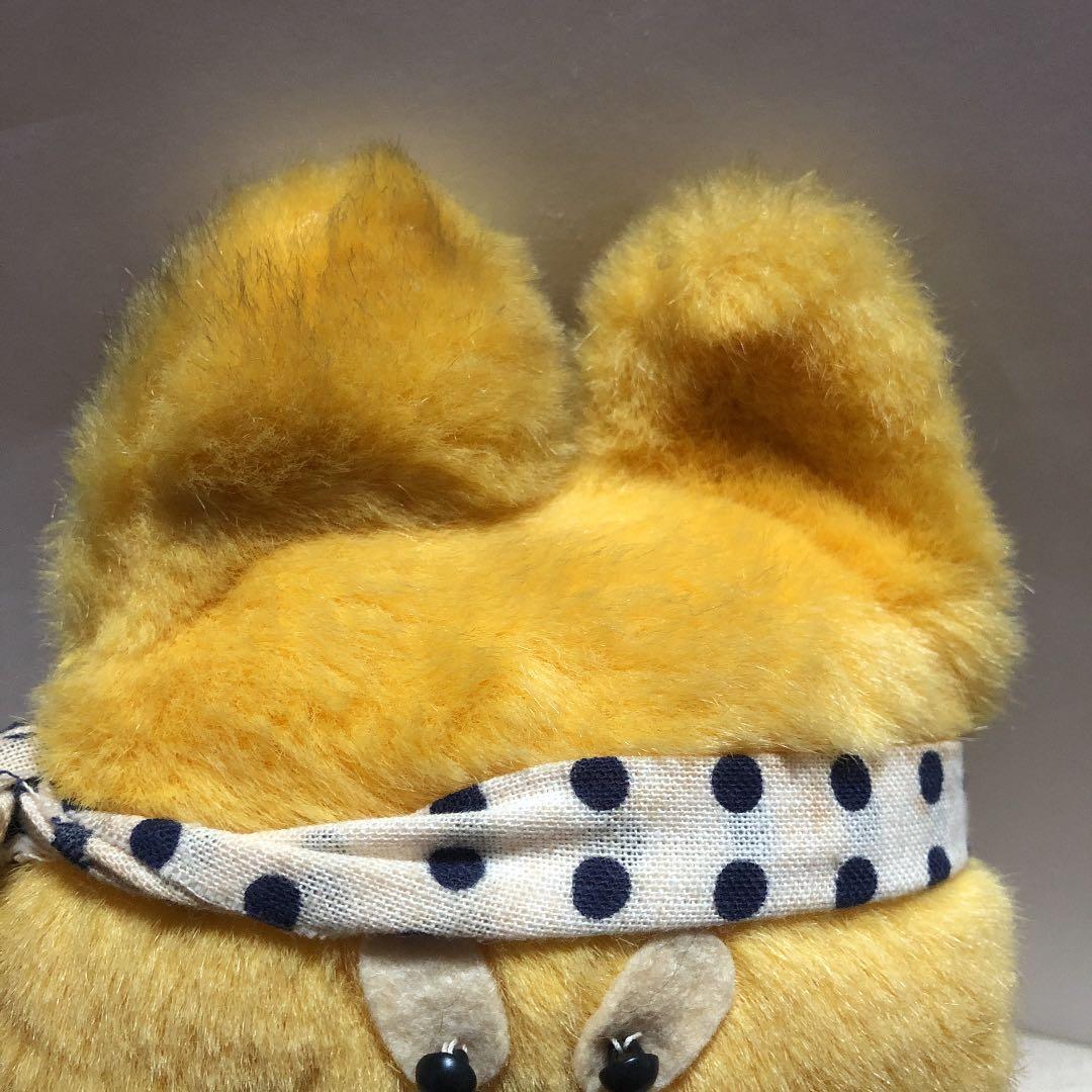 昭和レトロ ヴィンテージ ファンシー キツネ ぬいぐるみ 中古品 ②