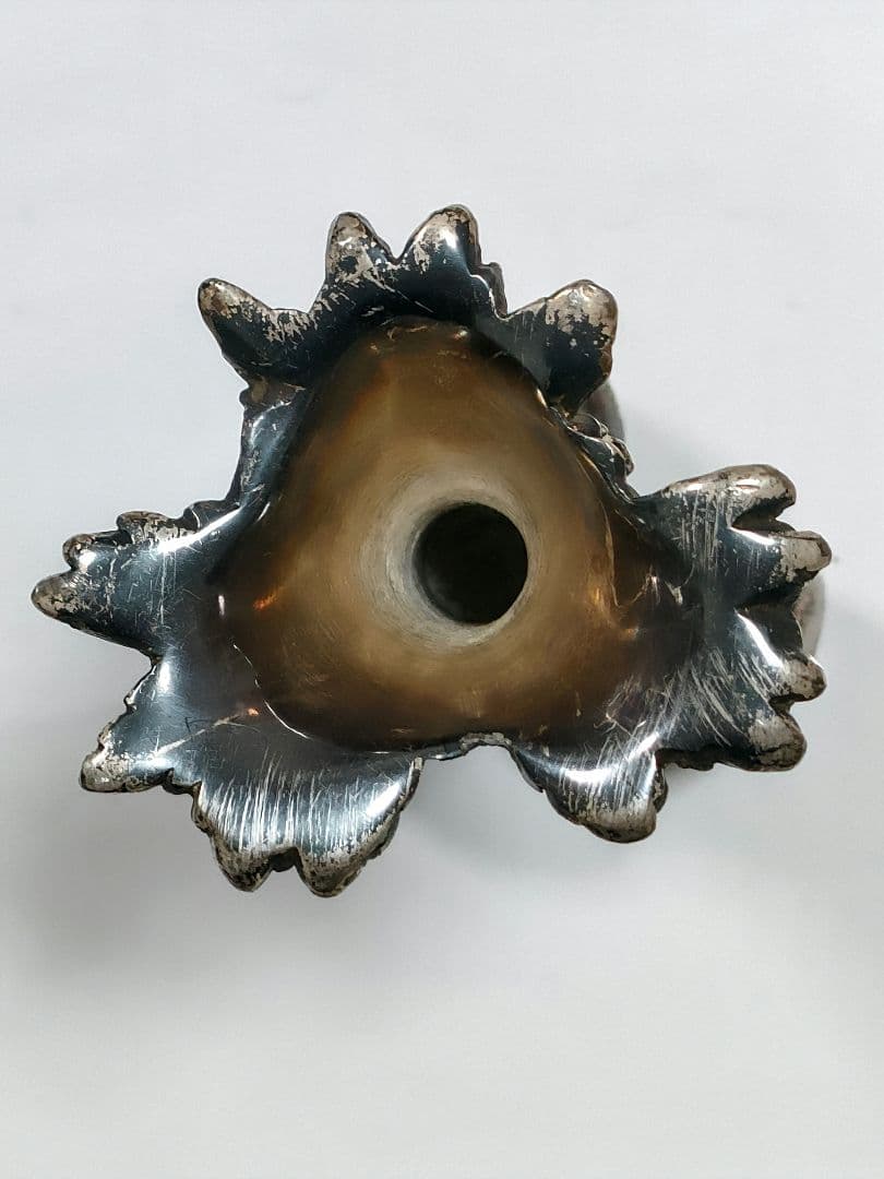 ●5022#0116　クリストフル/ミュージアム シリーズ 一輪挿し　3本人参