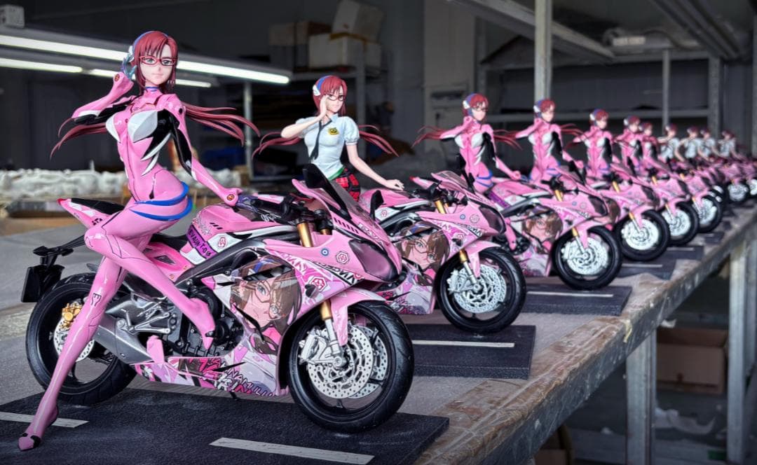 新世紀エヴァンゲリオン 真希波・マリ バイクVer. ガレージキット