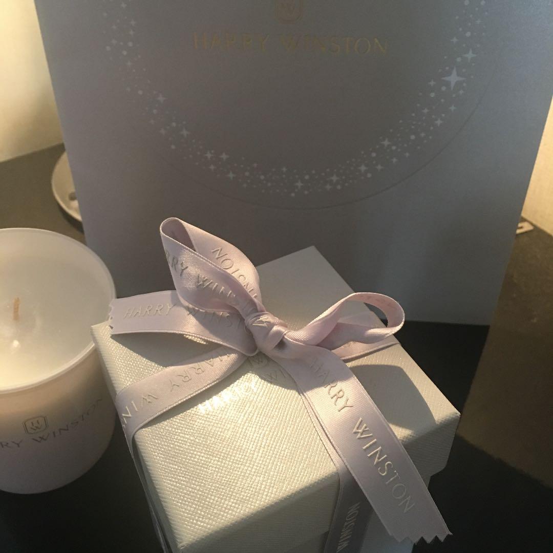 新品未使用 ハリーウィンストン キャンドル 箱 リボンつき