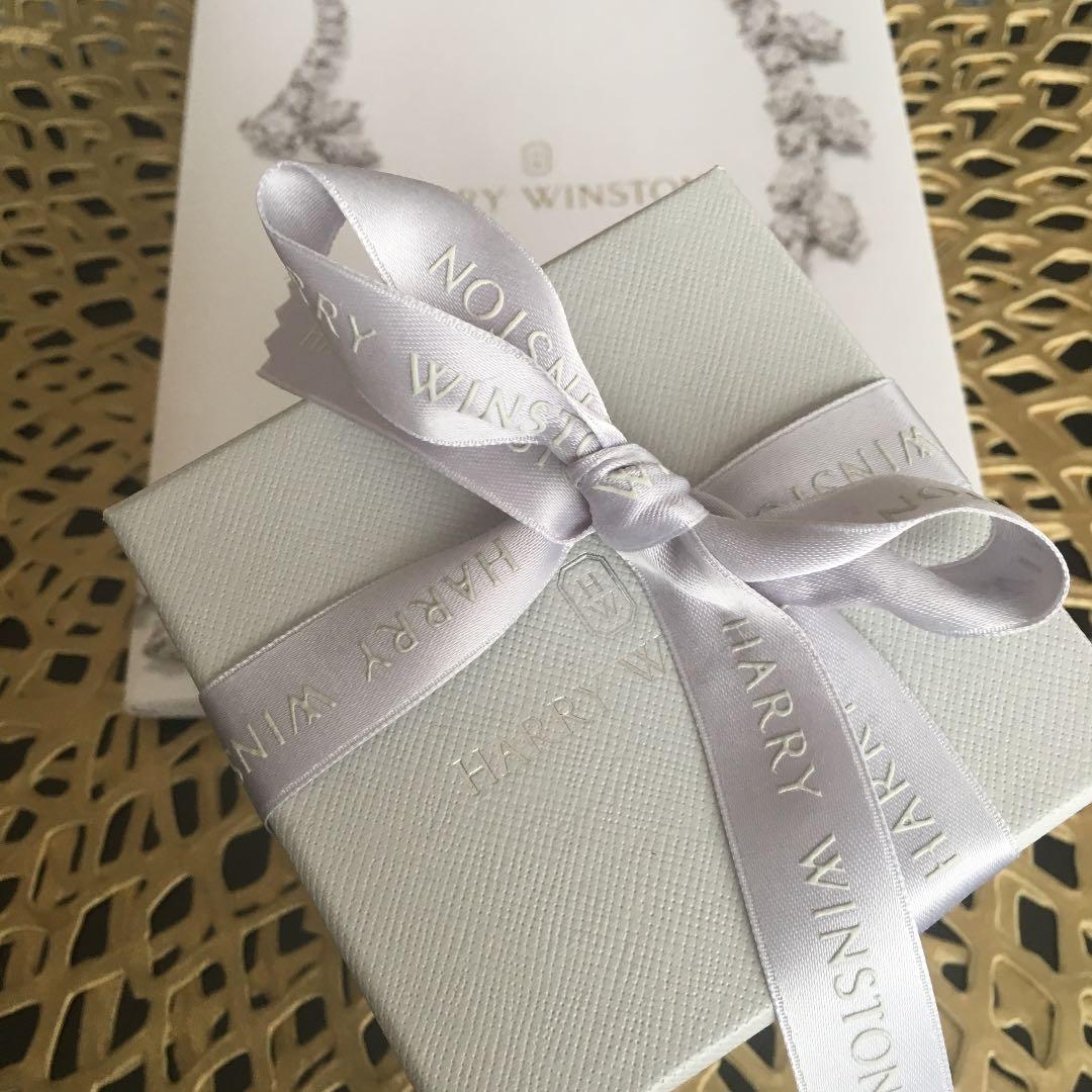 新品未使用 ハリーウィンストン キャンドル 箱 リボンつき