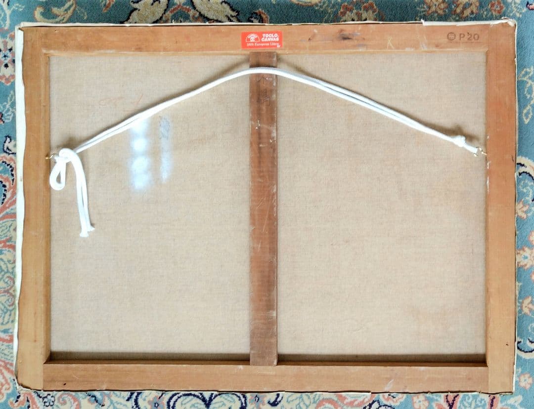 なないも様専用】油彩画「白樺林」P20 絵画 油絵 風景画 原画