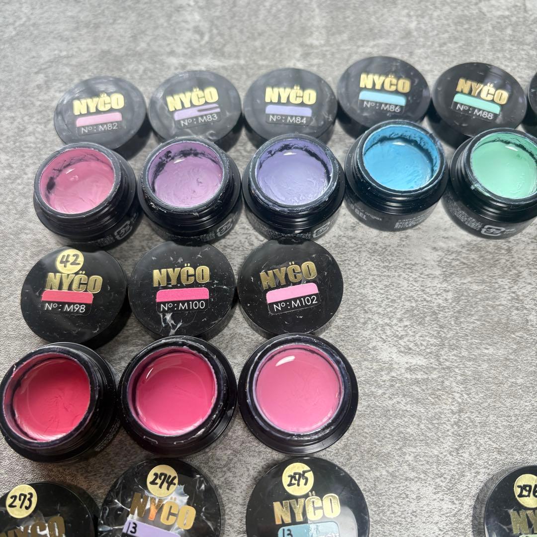 ニコジェル NYCOJEL 26点セット まとめ カラー パステル ダスティ