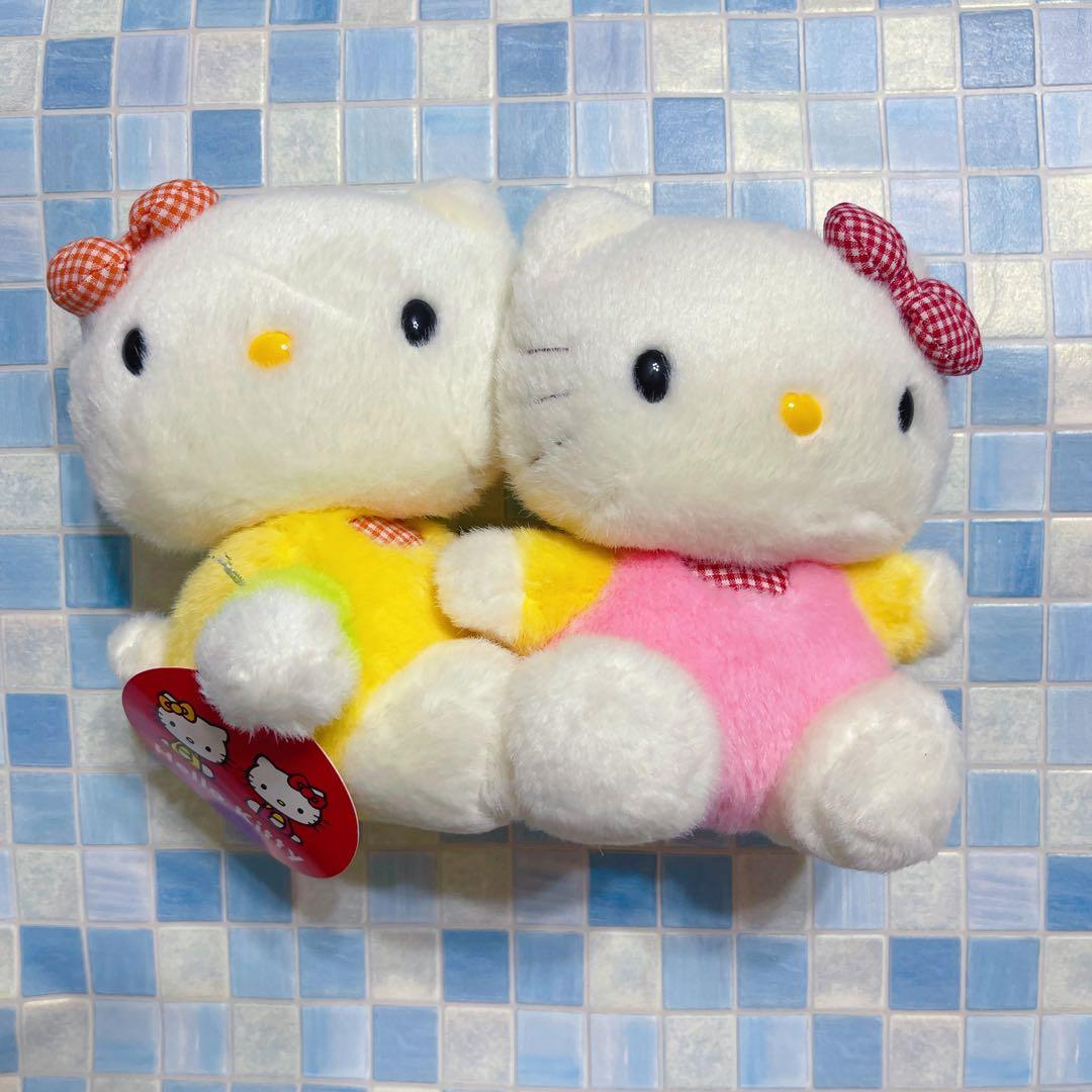 サンリオ ハローキティ 仲良し ミミィとハローキティ 首が動く ペア