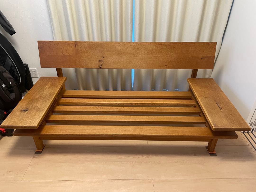 飛騨産業 森のことば オーク無垢材 2Pソファ