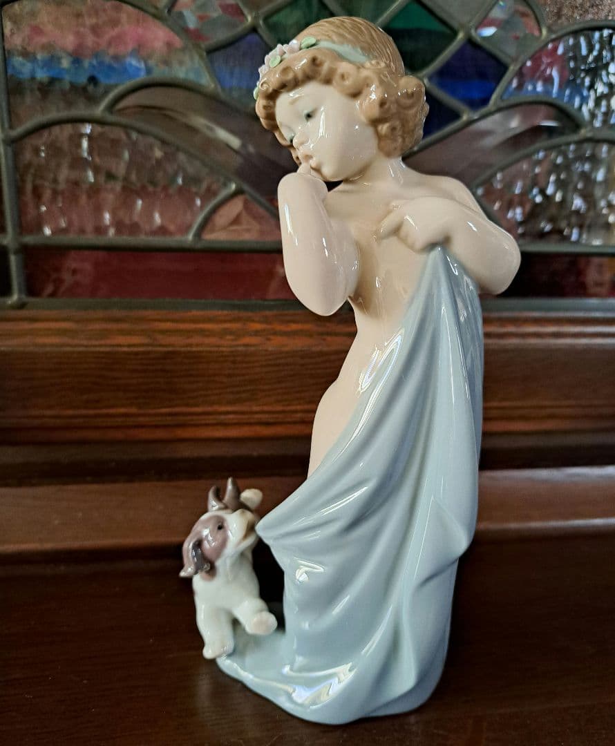 リヤドロ　LLADRO 「いたずらしないで」