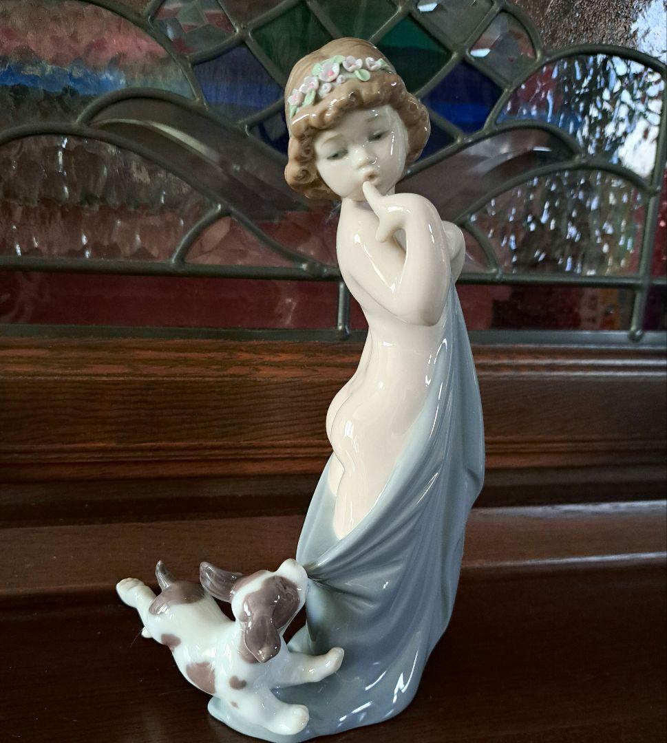 リヤドロ　LLADRO 「いたずらしないで」