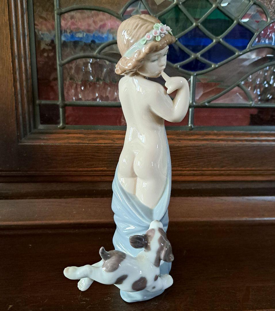 リヤドロ　LLADRO 「いたずらしないで」