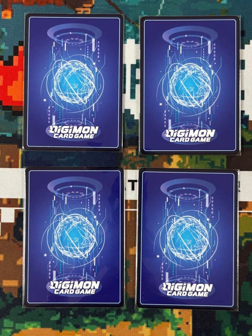 エクスマキナモン SEC パラレル EX11-073 4枚 まとめ売り デジカ