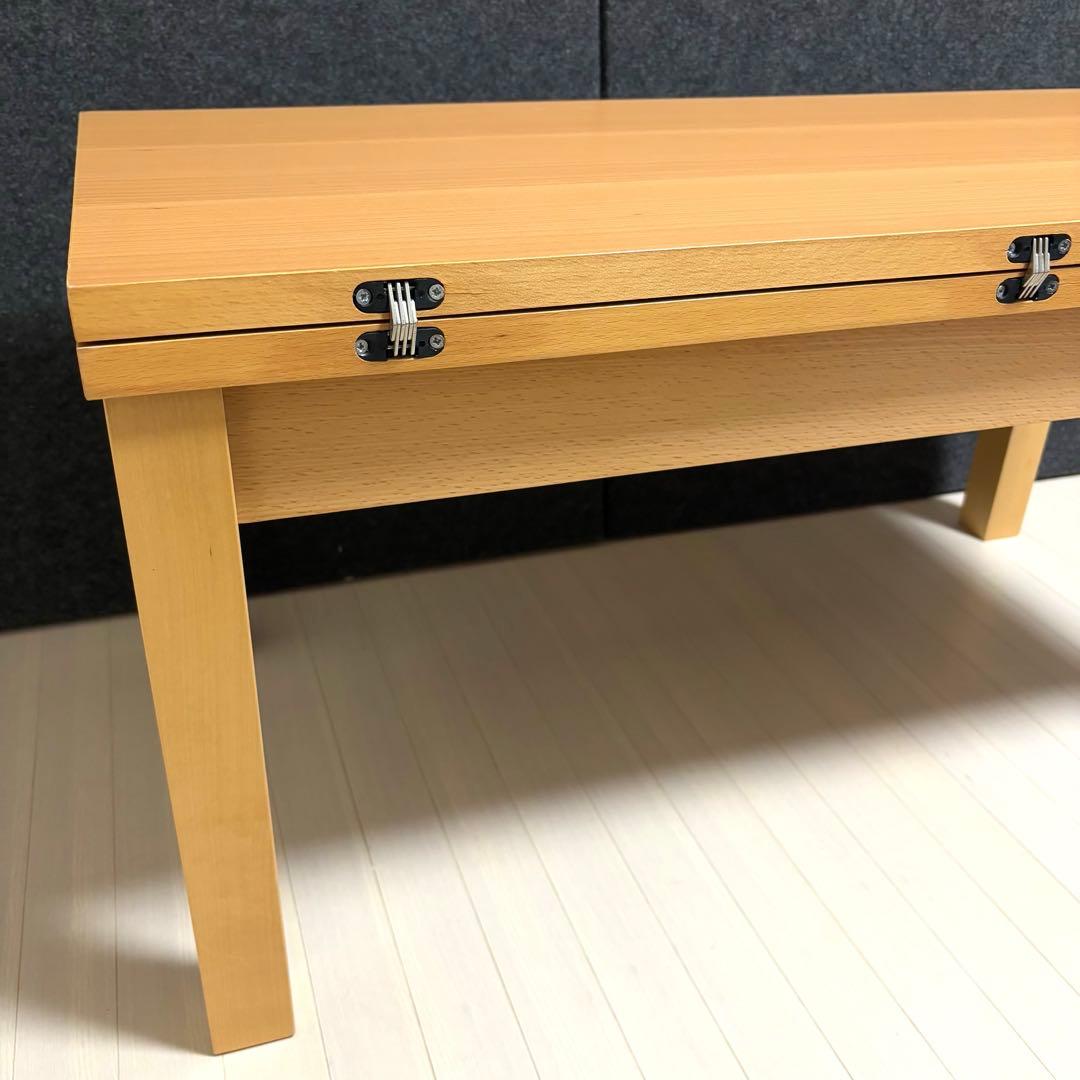 バタフライテーブル　回転式テーブル　センターテーブル　ローテーブル　折りたたみ