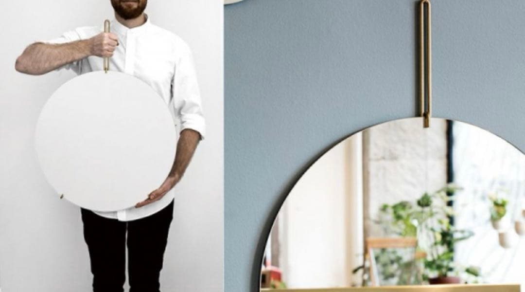 【ますちゃん】　MOEBE ムーベ ウォールミラー