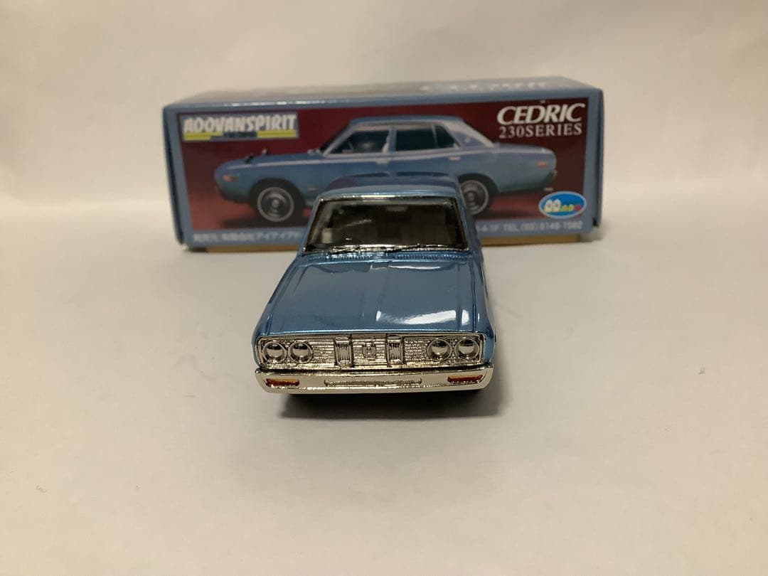 セドリック230 ミニカー アンチモニー アドバンスピリット 日本製 1/43