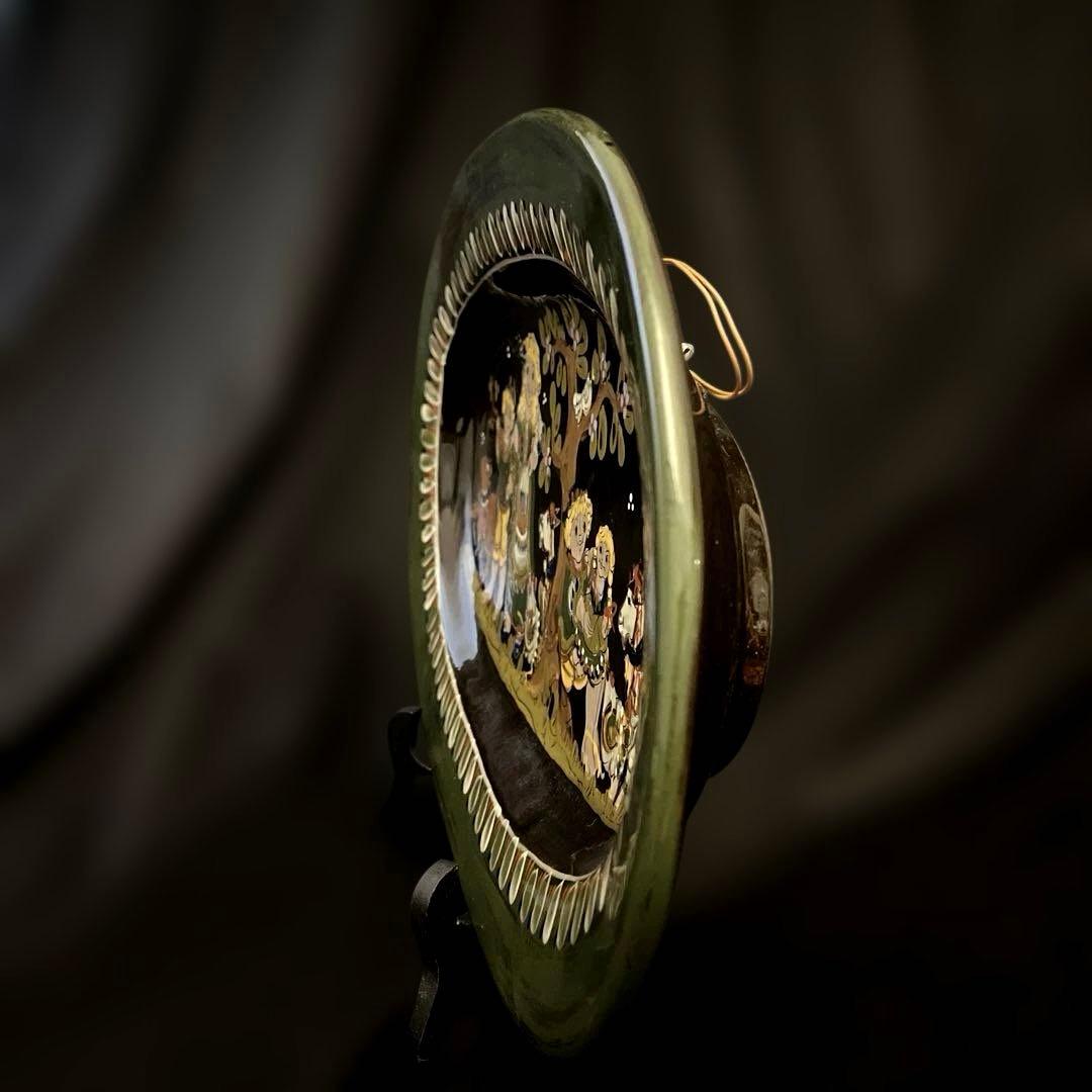 [希少] 北欧　プレート　ヴィンテージ　スイス　プレート　壁飾り