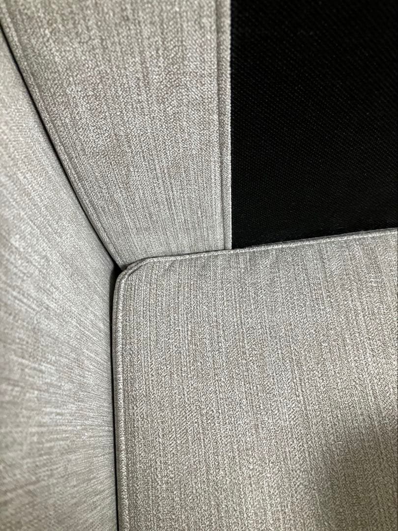 ニトリ 布張りカウチソファーベット(ノアーク2 GY)