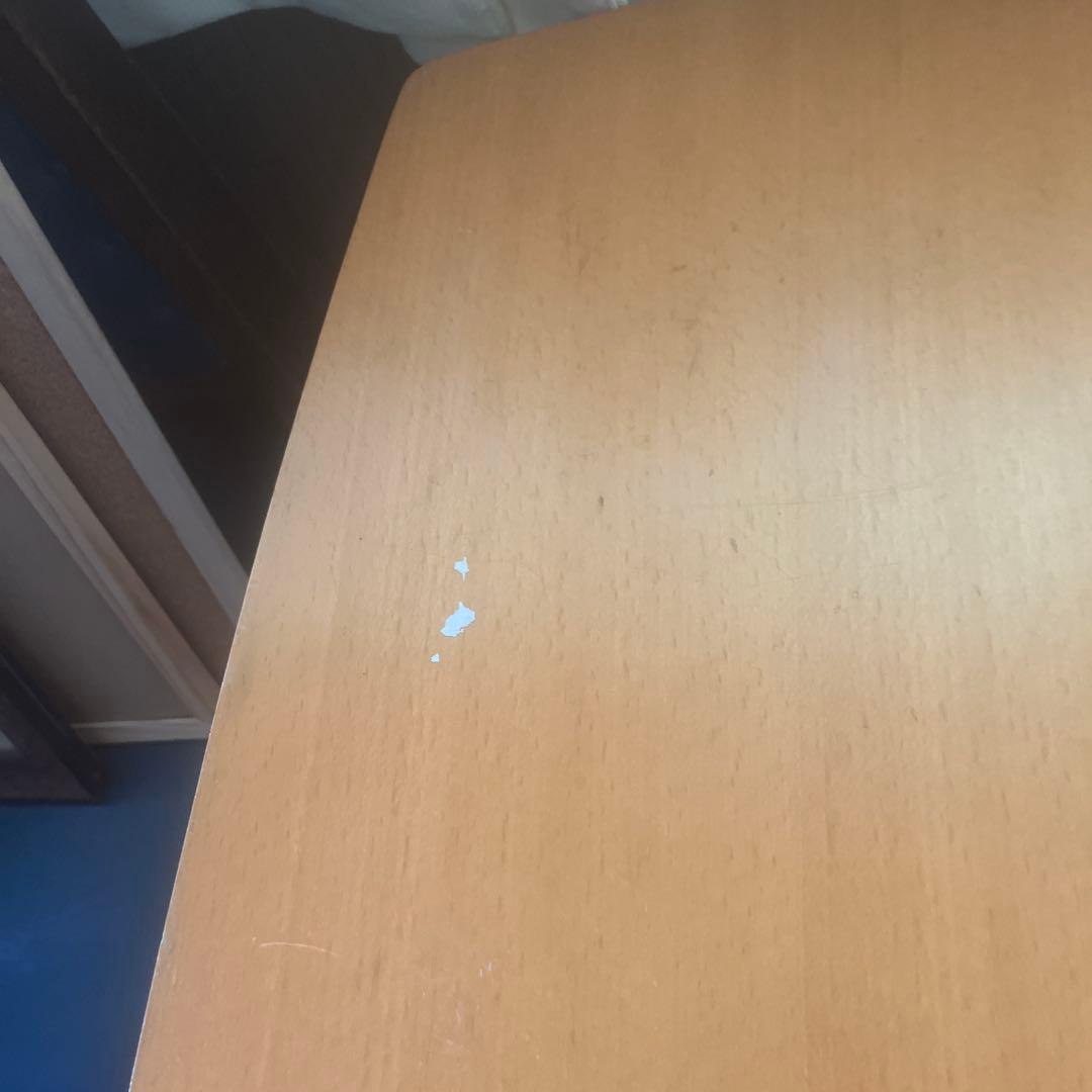 木製正方形テーブル