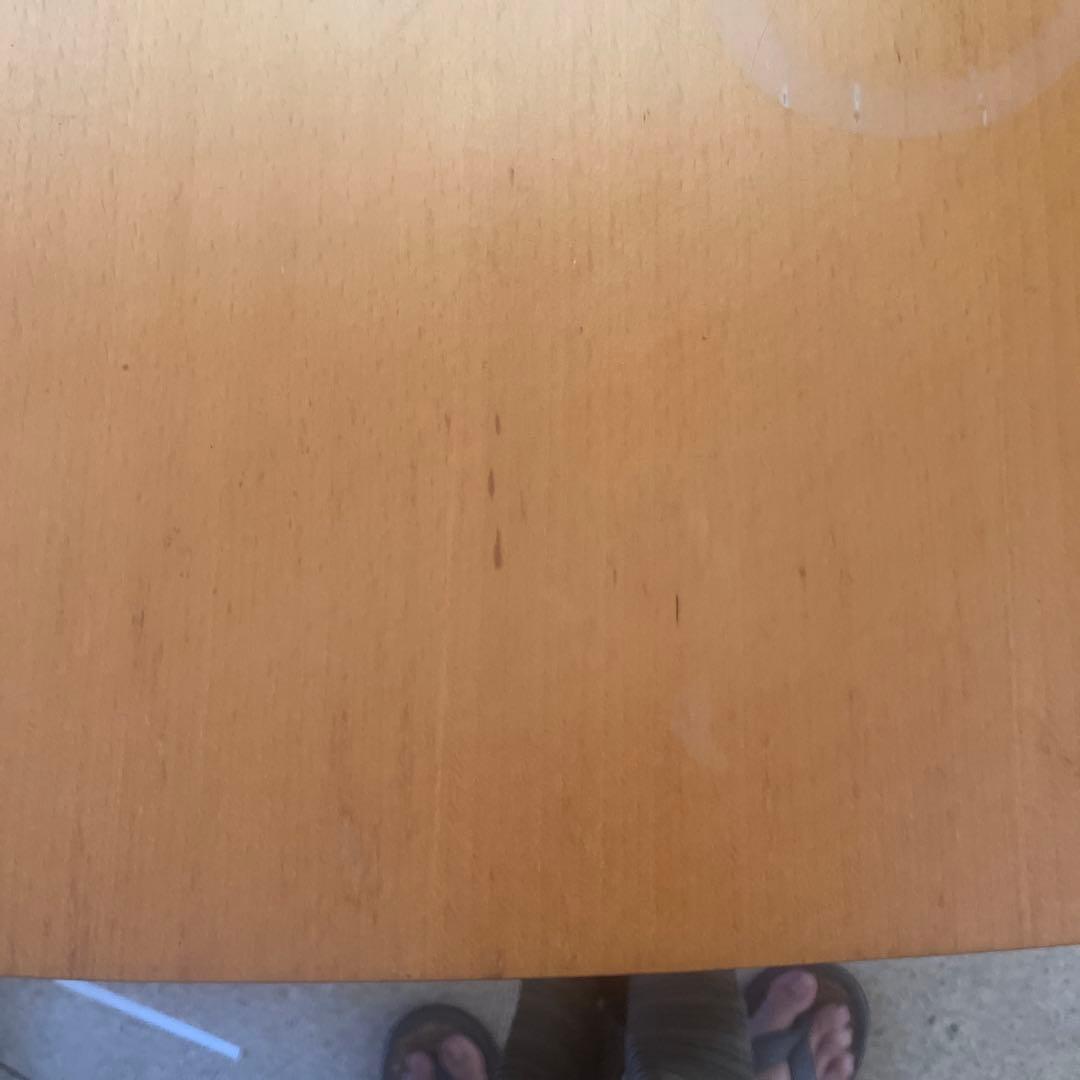 木製正方形テーブル