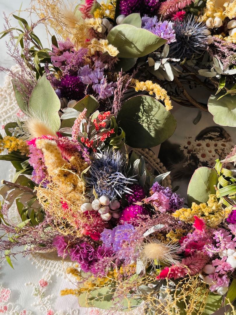 完売❤️春うらら♡華阿蘇美ボリューム満点なリース